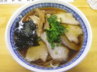 「藤枝朝ラーメン(温)＋モモチャーシュー」@虎徹の写真