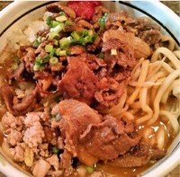 「豚味噌カレーらーめん+ご飯(880円+50円)」@みそや林檎堂BASICの写真