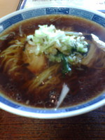 「ラーメン(ラーメン定食）醤油」@旨飯処のふうぞの写真