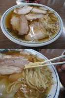 「『ワンタンメンチャーシュー 大盛(￥800)』」@中華そば 幸秀屋の写真