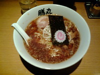 「ら～めん。」@支那そば 勝丸 六本木ヒルズ店の写真