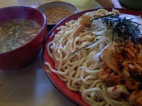 「キムチつけ麺 930￥ (ランチ大盛無料)」@つけ麺 あんぶん軒の写真