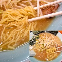 「ネギラーメン＋中盛　780円+100円=880円」@ラーメンショップ 新柏店の写真