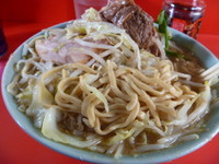 「小ラーメン（ニンニク）　６００円」@ラーメン二郎 三田本店の写真