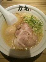 「煮たまごラーメン（味噌）」@ラーメン 力丸 栄店の写真