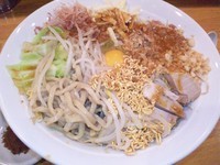 「まぜそば￥850・フライドオニオン￥50」@麺 たなかの写真