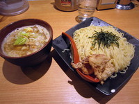 「特製淡麗弱火炊きつけめん　あつもり（大盛）」@鶏と魚だしのつけめん哲 溝の口店の写真