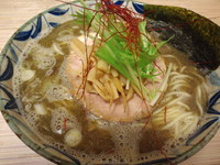 「たつやの煮干しらーめん　大盛り」@燵家製麺の写真