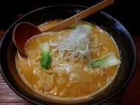 「ザ・プレミア・カレーらーめん（ご飯付き）８８０円」@とんこつ麺道の写真