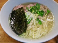 「【限定】濃厚あごだし塩らーめん￥800」@麺処 ちゃ木の写真