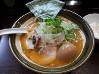 「【冬季限定メニュー】熟成赤味噌らーめん　８８０円」@らーめん しおの風 INさいたまの写真