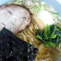 塩 太麺(麺少なめ)
