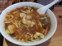 「ニンニクラーメン　６５０円」@娘娘 大成店の写真