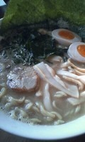 「純・鮪・白湯ラーメン」@つけそば わたつみの写真