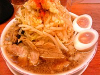 「山盛中華そば+味玉（クーポン使用）」@本格中華そば 檜庵 草加店の写真