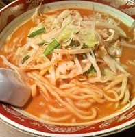 「カレー味噌の爪(辛口)750円」@旨辛ラーメン 味一の写真