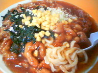 「焼肉冷やし（￥６４０）」@中華 大進の写真