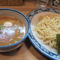 「つけそば（７５０円）＋味玉（１００円）」@中華そば・つけそば 浜屋 我孫子店の写真