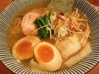 「特製塩そば」@饗 くろ㐂の写真