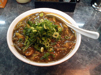 「超シーフードカレーたんめん(830円)+半ライス(100円)」@きんか本舗の写真