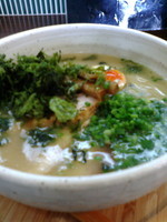 「岩のり塩ラーメン(細麺)」@竹風 那須塩原店の写真