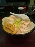 「みそチャーシューめん 950円」@こってりらーめん なりたけ TOKYOの写真