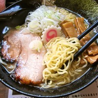 「中華そば（中盛）500円+100円=600円」@麺屋 猪貴 -CHOKI-の写真