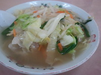 「タンメン（５００円）」@大陸中華そば店の写真