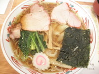 「ワンタンメン　「800円」」@白河手打中華 賀乃屋の写真