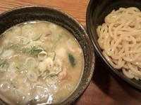 「豚骨つけ麺　800円」@上方ざんまい屋 京都拉麺小路店の写真