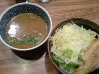 「ミニつけ麺(ヤサイ)」@ラーメン燈郎の写真