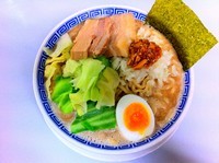 「濃厚中華そば」@鶏とふじの写真