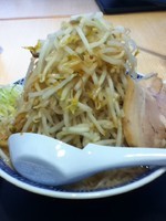 「角ふじ麺￥750　（野菜増しの少し多め）」@山岸一雄製麺所 IY三郷店の写真