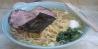 「塩ラーメン 太麺 780円」@支那そば屋 龍（Ron）の写真