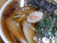 「中華そば」@茶釜 本店の写真