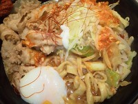 「紅らーめん大盛（温玉入り、麺硬め）」@麺創研 紅 府中の写真