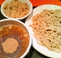 「つけめん(小)+チャーシューご飯(710円+150円)」@麺家 宝の写真