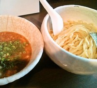 「浸け豚そば+カレー(中盛無料)800円」@俺の空の写真