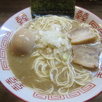 「中華そば（ノーマル）（６５０円）＋味玉（１００円）」@中華ソバ 伊吹の写真