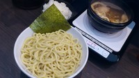 「味玉つけ麺770円＋ごはん100円」@麺屋 あびすけ 東山田店の写真
