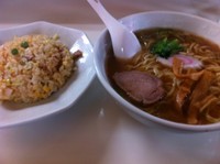 「半チャーハン・ラーメンセット」@ねりやの写真