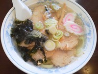 「塩ラーメン＋チャーシュー」@手打ちラーメン 恒の写真