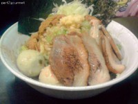 「特製油そば」@つけそば中華そば 山ねこの写真