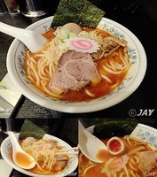 「辛ラーメン(3辛)¥800+辛みそ(2辛)(1月メルマガ特典」@大勝軒まるいち 川口店の写真