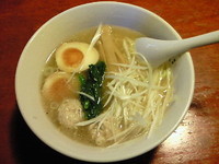 「ぎたろう軍鶏だしあっさりラーメン(塩)880円」@麺屋二八の写真