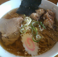 「創作ホルモンラーメン」@七輪亭の写真