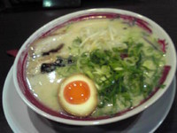 「牛醤ラーメン（ネギ増し、博多細麺）」@ラーメン まこと屋 福島店の写真