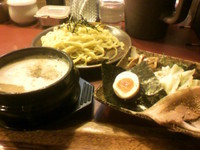 「ゴッテリ豚骨つけ麺(塩) 789円」@よいち つけ麺研究所 東本町店の写真