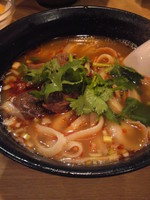 「特製牛肉麺800円」@杜記 海鮮火鍋菜館の写真