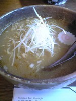 「２０１２正月限定　焼き鶏拉麺　味噌あじ　700円」@拉麺酒房 熊人の写真